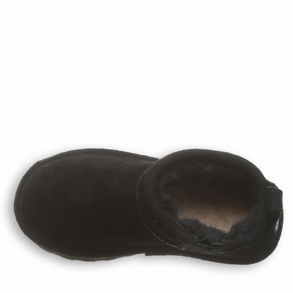 Bearpaw Retro Shorty Youth Kids' Boots Black | ZUV4129SL