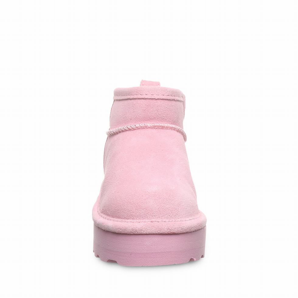 Bearpaw Retro Shorty Youth Kids' Boots Pink | TDC2792XF