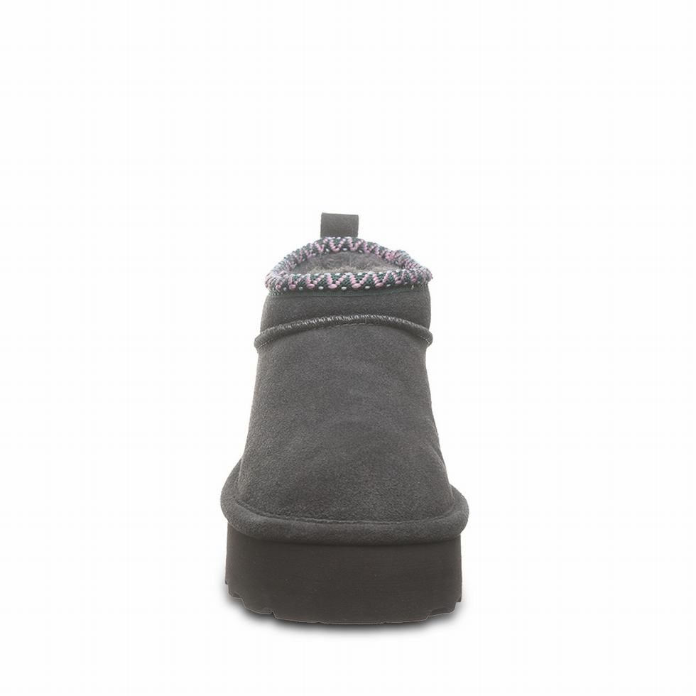 Bearpaw Retro Super Shorty Deco Women Platform Boots Grey | JDD4129HU