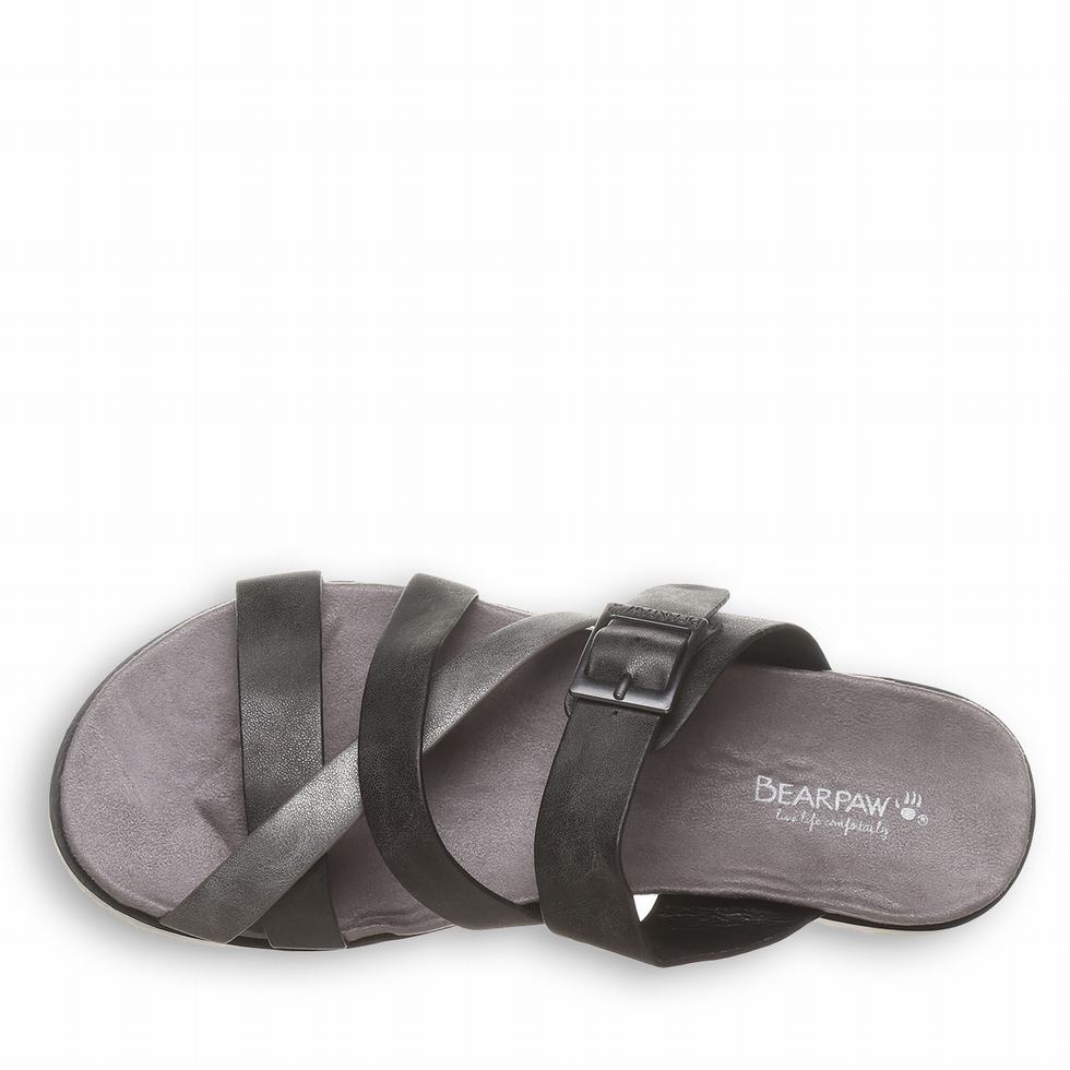 Bearpaw Rhodes Women Sandals Black | ROL822FC