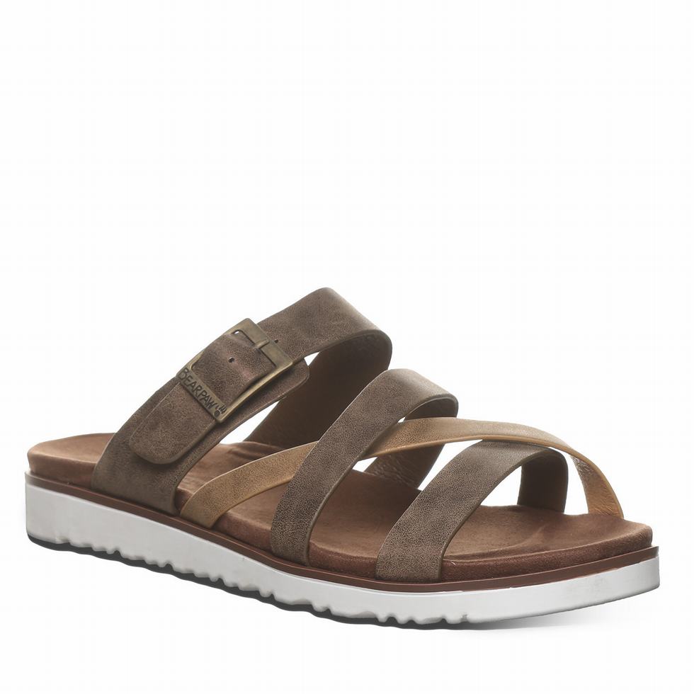 Bearpaw Rhodes Women Sandals Brown | TAC2898QK