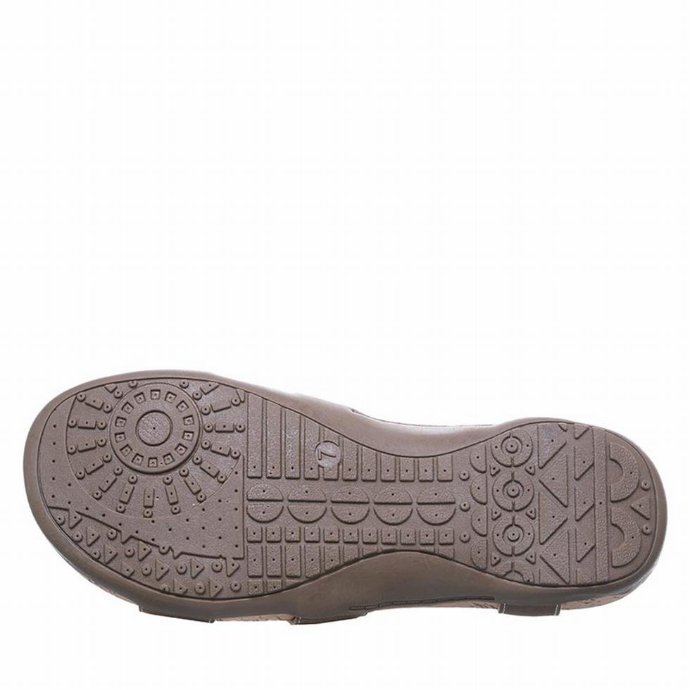 Bearpaw Ridley Wide Women Sandals Brown | DFY4111TB