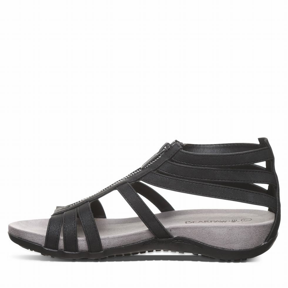 Bearpaw Ronda Women Sandals Black | YAJ8347FL