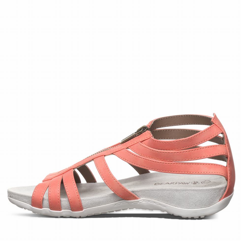 Bearpaw Ronda Women Sandals Pink | TPJ9347RD