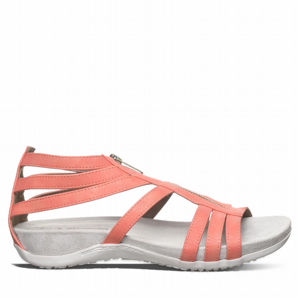 Bearpaw Ronda Women Sandals Pink | TPJ9347RD