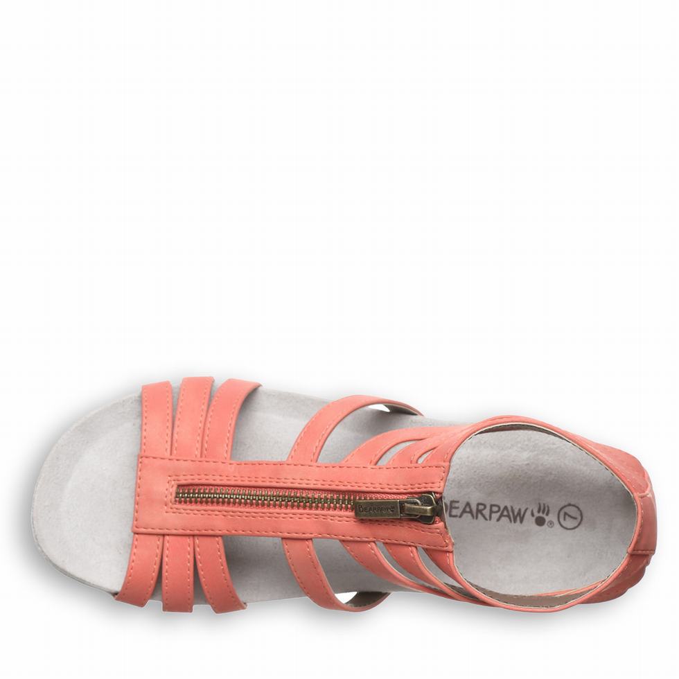 Bearpaw Ronda Women Sandals Pink | TPJ9347RD