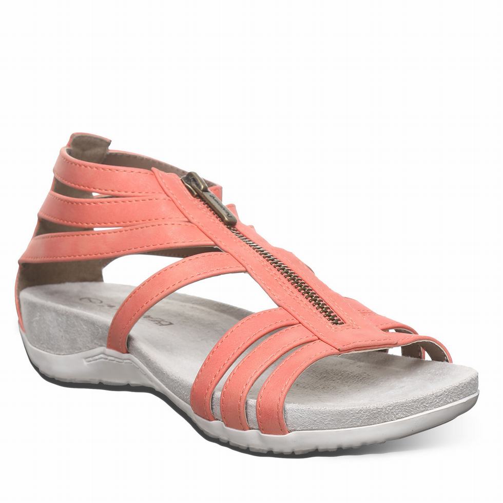 Bearpaw Ronda Women Sandals Pink | TPJ9347RD