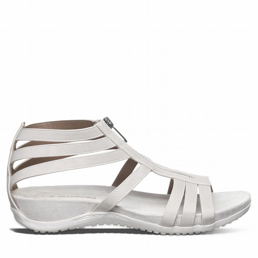 Bearpaw Ronda Women Sandals White | IUV7817KB