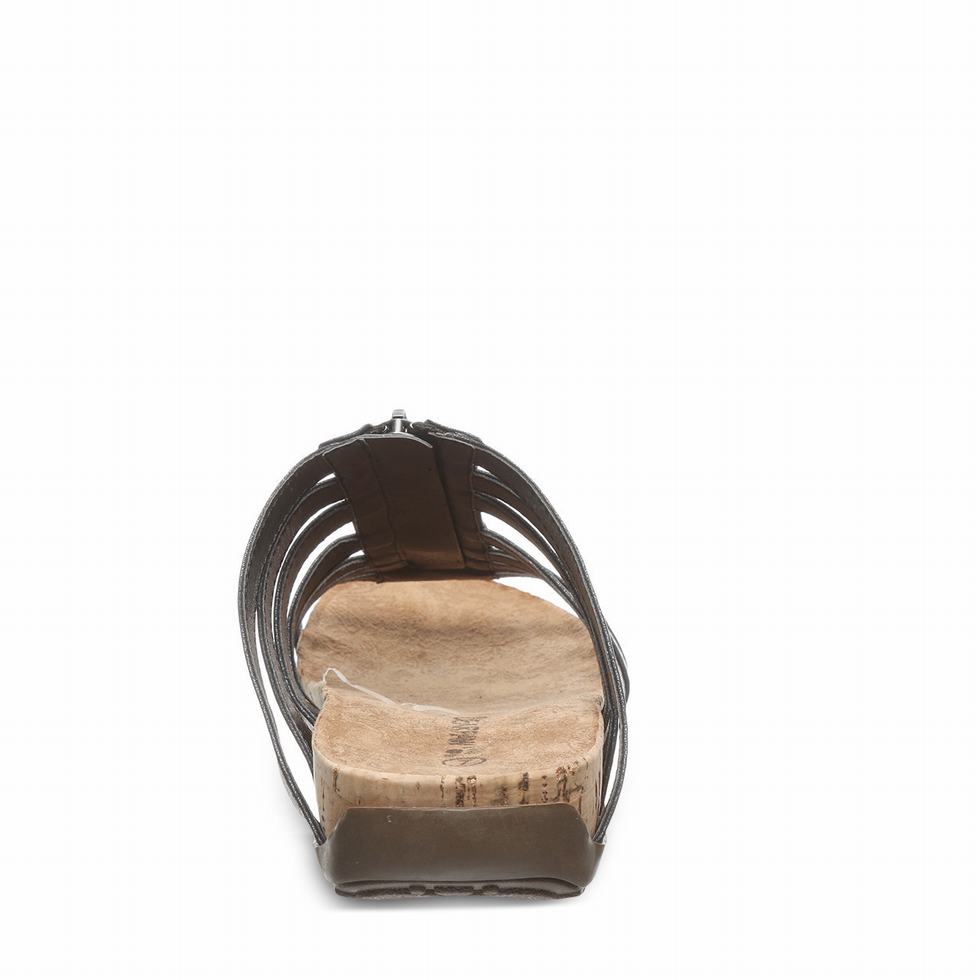 Bearpaw Sabrina Women Sandals Black | YMD5410EJ