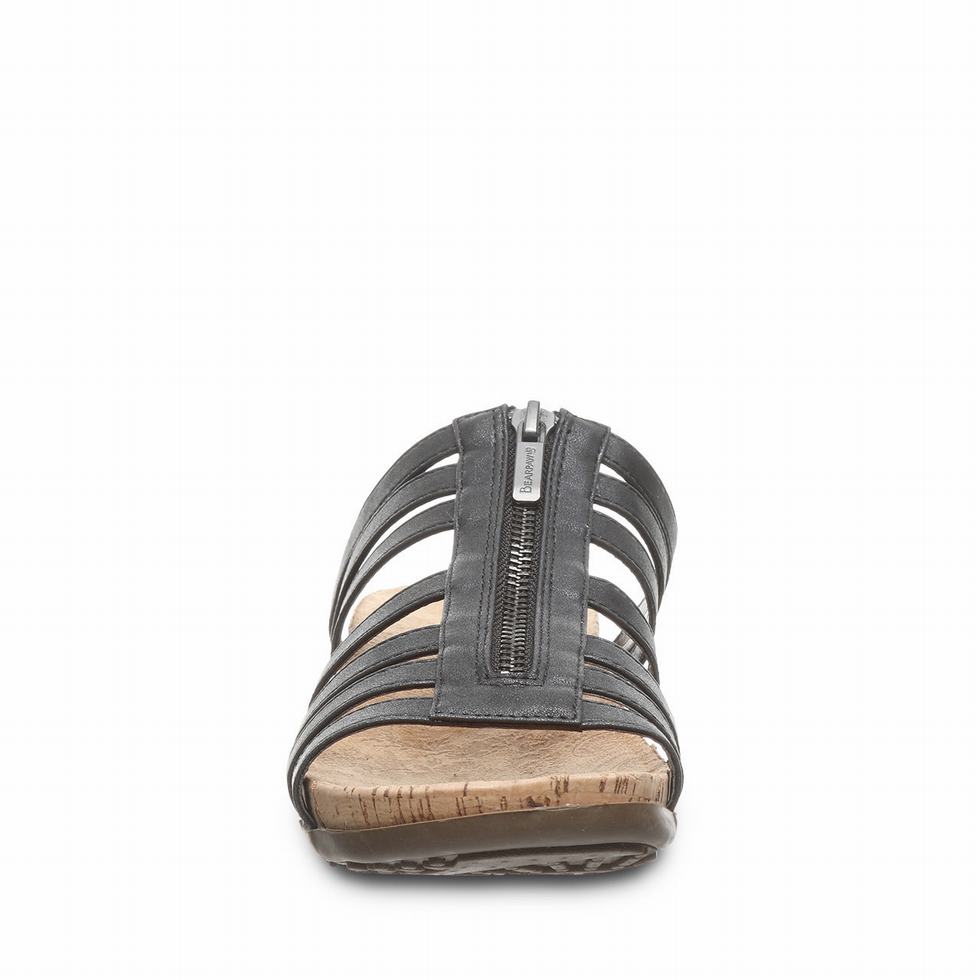 Bearpaw Sabrina Women Sandals Black | YMD5410EJ