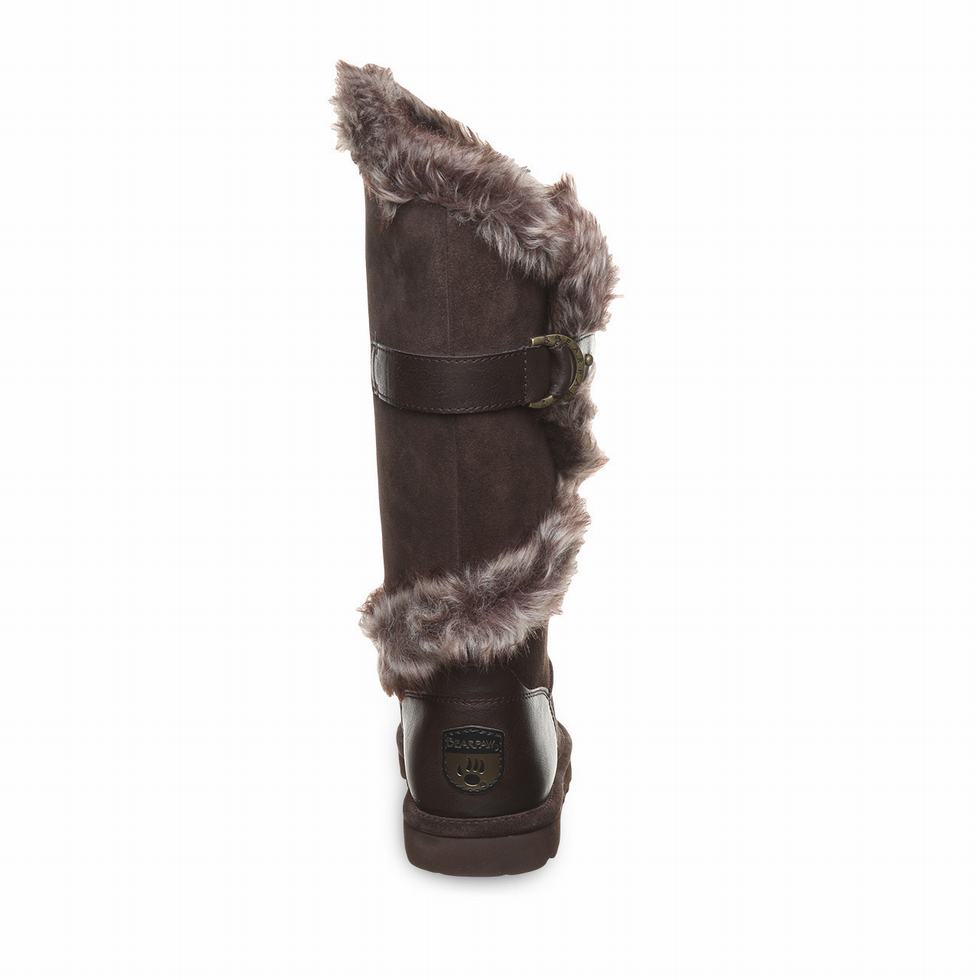 Bearpaw Sheilah Women Boots Brown | VWW773UV