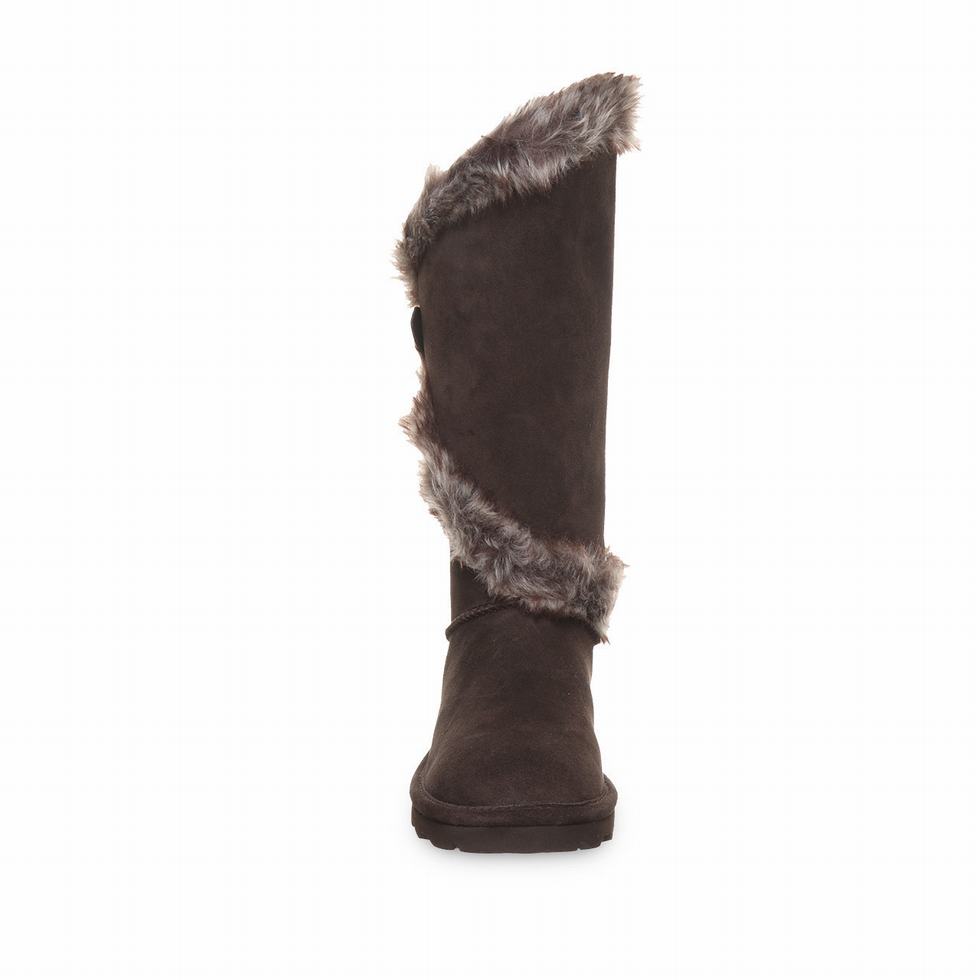 Bearpaw Sheilah Women Boots Brown | VWW773UV