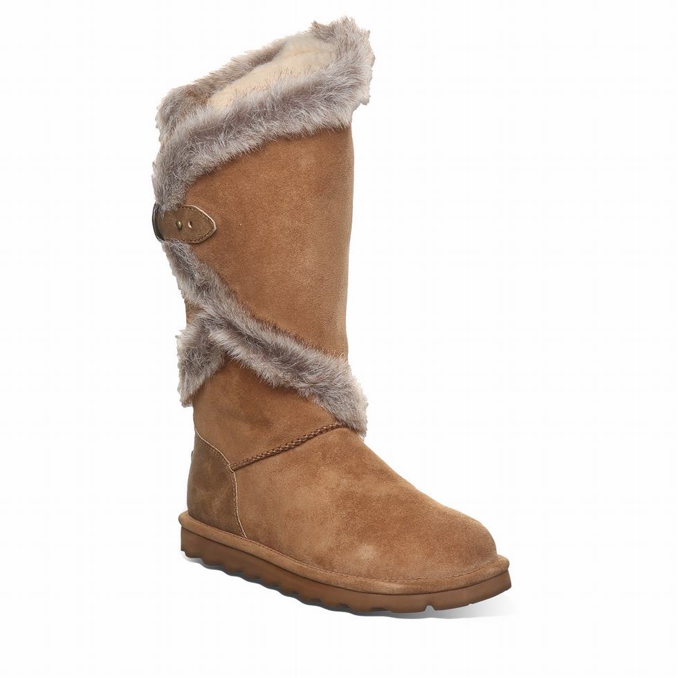 Bearpaw Sheilah Women Boots Brown | XUI3434BK