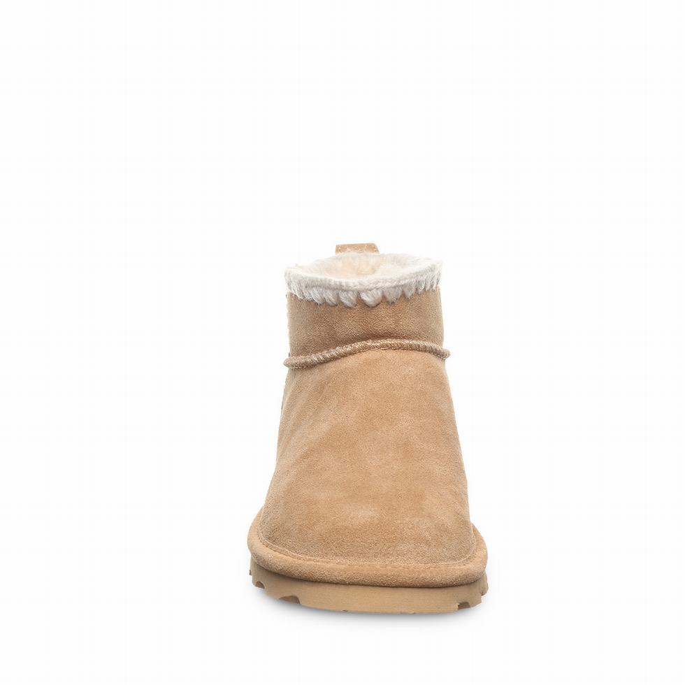 Bearpaw Shorty Crochet Women Boots Brown | XWT3049DK