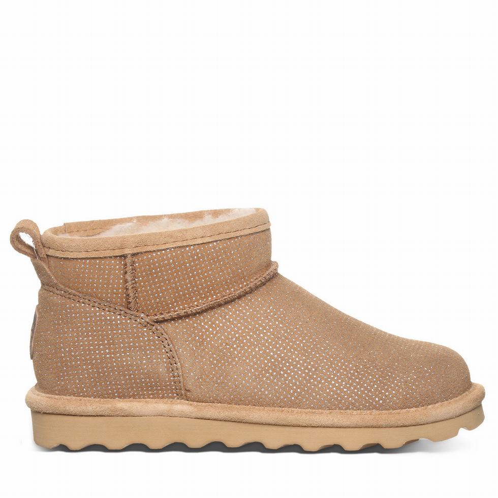 Bearpaw Shorty Exotic Women Boots Brown | LDB353IW