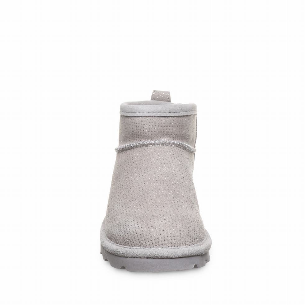 Bearpaw Shorty Exotic Women Boots Grey | NFN3081CL