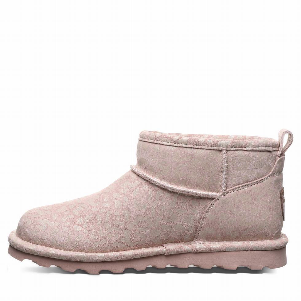 Bearpaw Shorty Exotic Women Boots Pink | BFC3447OZ