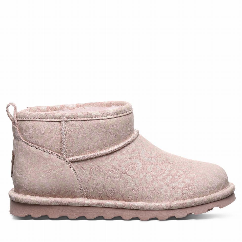 Bearpaw Shorty Exotic Women Boots Pink | BFC3447OZ