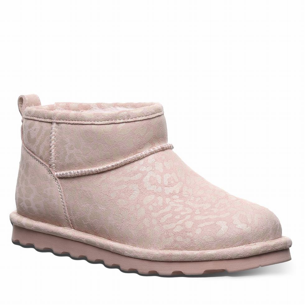 Bearpaw Shorty Exotic Women Boots Pink | BFC3447OZ