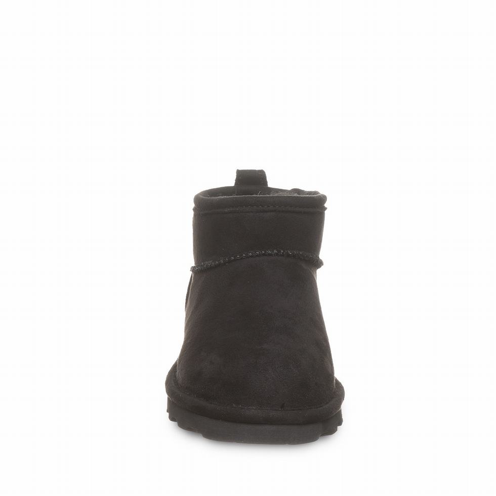 Bearpaw Shorty Vegan Women Boots Black | XJE737HG