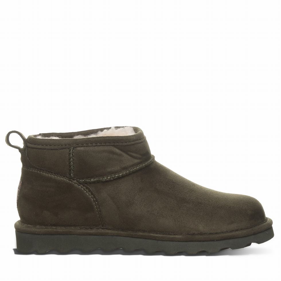 Bearpaw Shorty Vegan Women Boots Green | IFD9796BY