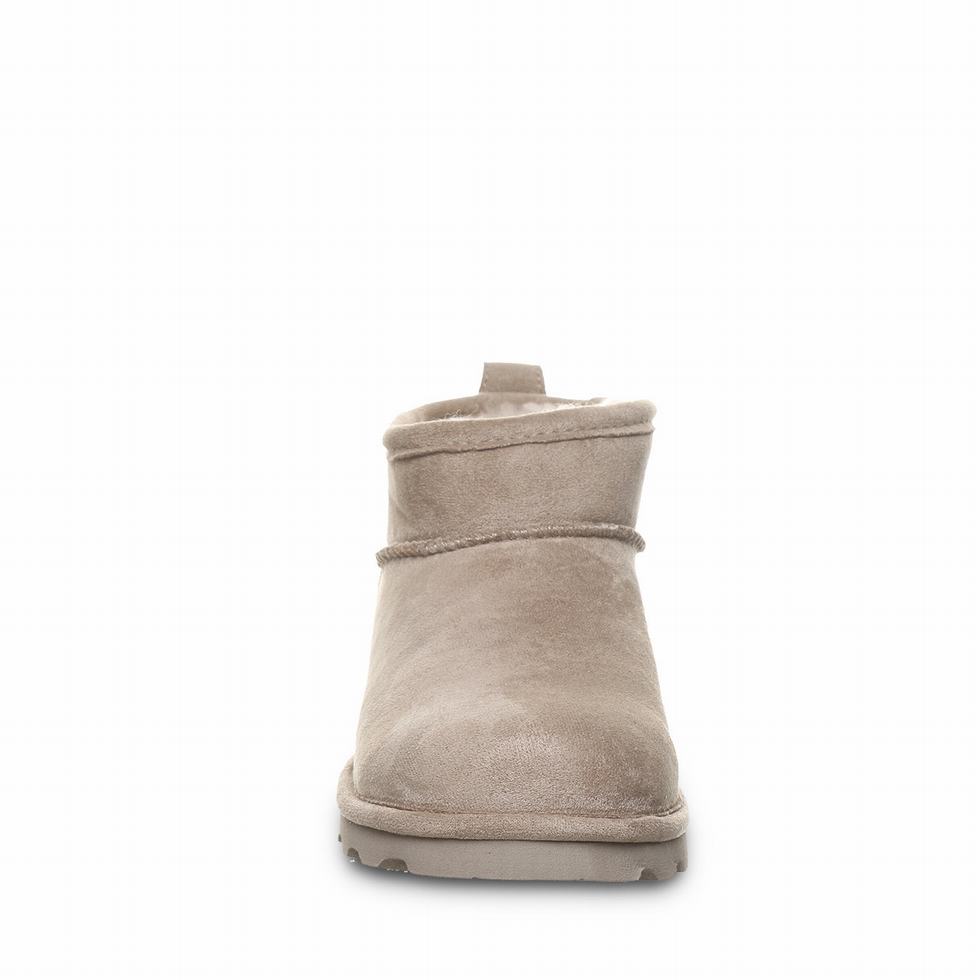 Bearpaw Shorty Vegan Women Boots Grey | ODY1093KB