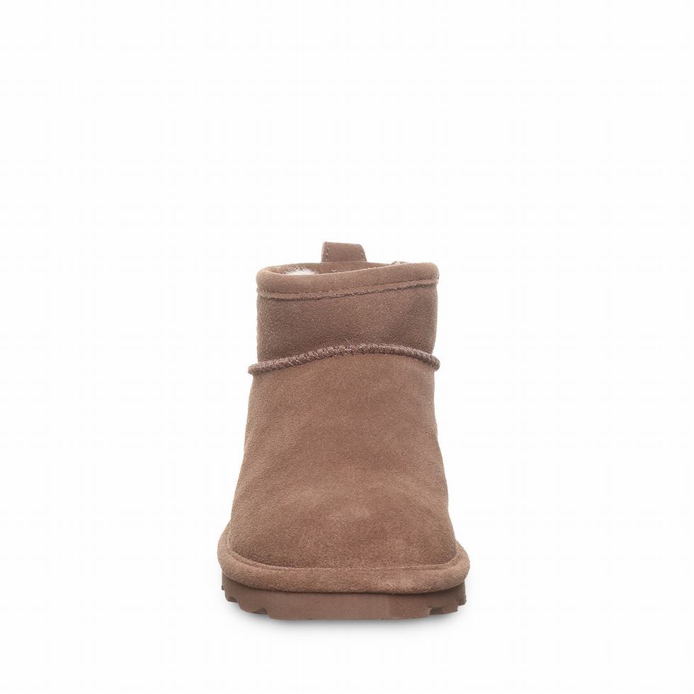 Bearpaw Shorty Wide Women Boots Brown | QNN934EW