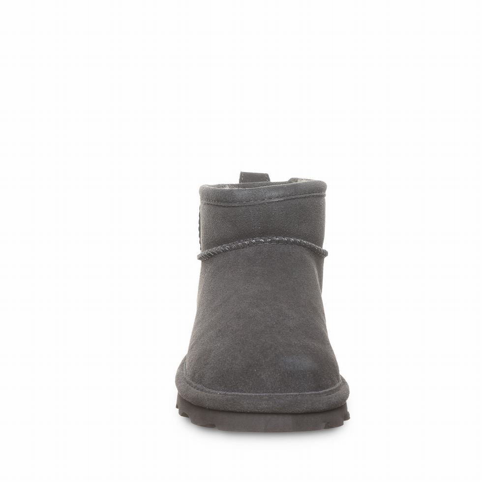 Bearpaw Shorty Wide Women Boots Grey | CRZ2859TP