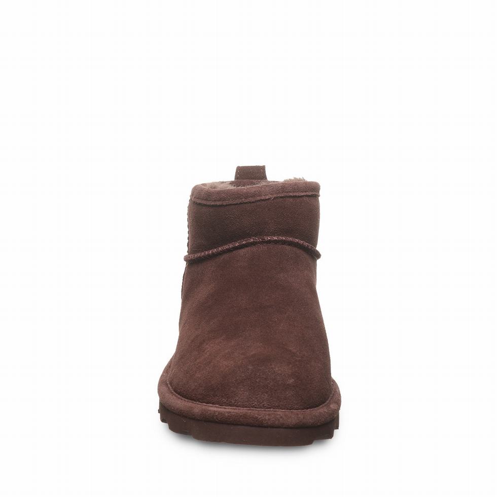 Bearpaw Shorty Women Ankle Boots Brown | LBT278KY