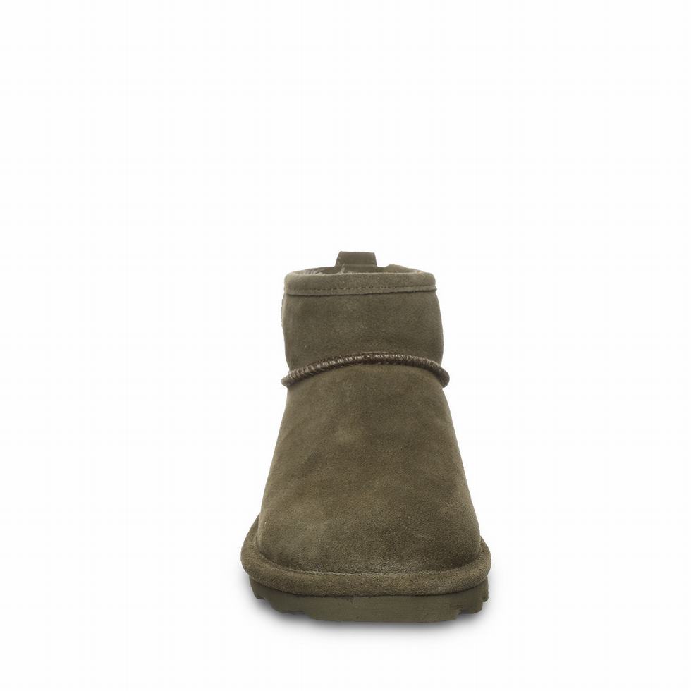 Bearpaw Shorty Women Booties Green | CGN814DH