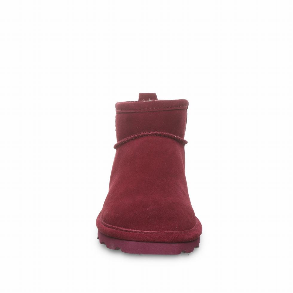 Bearpaw Shorty Women Booties Red | LJL4566XJ