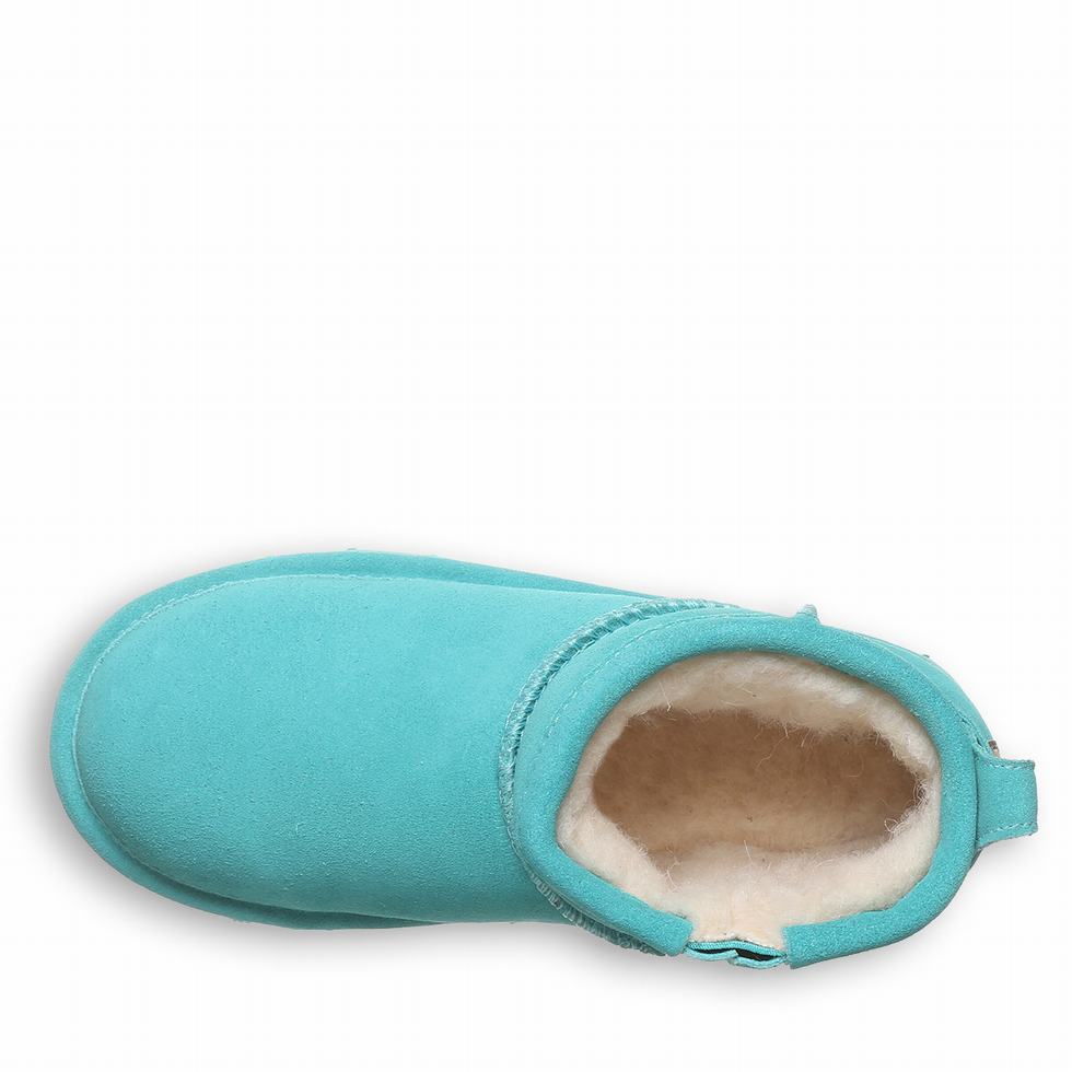 Bearpaw Shorty Youth Kids' Boots Blue | MTU580PO