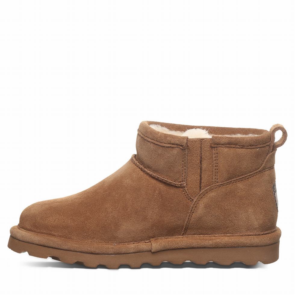 Bearpaw Shorty Youth Kids' Boots Brown | YRM7819KB