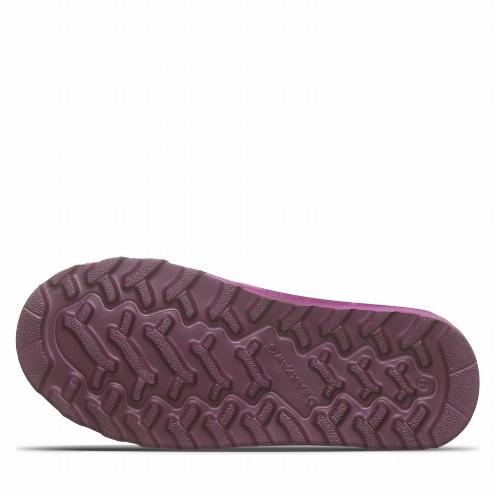 Bearpaw Shorty Youth Kids' Boots Purple | QGK8026YI