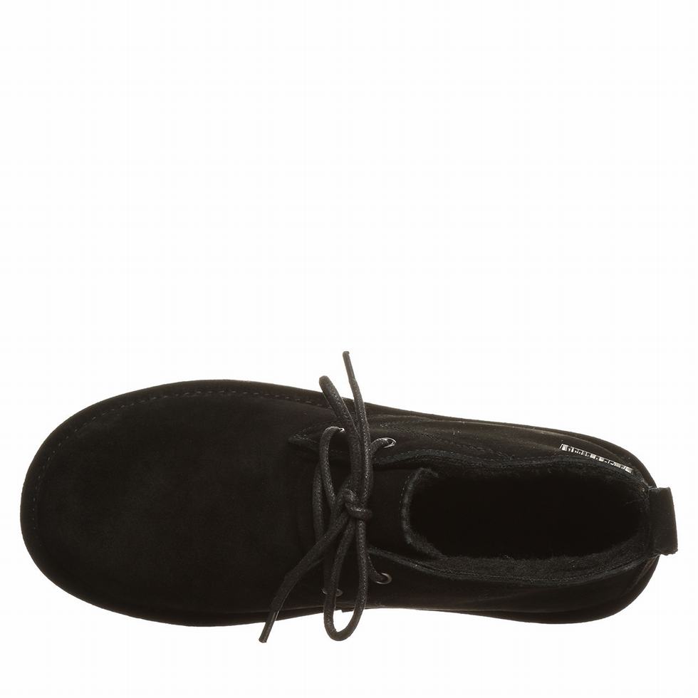 Bearpaw Skye Wide Women Chukka Boots Black | JZE4736KT