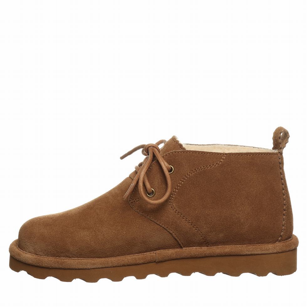 Bearpaw Skye Wide Women Chukka Boots Brown | JQK1329NI