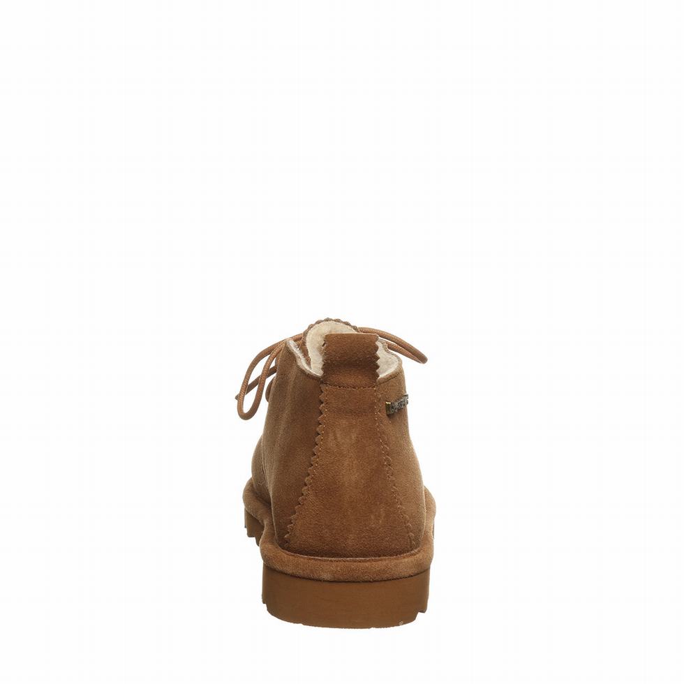 Bearpaw Skye Wide Women Chukka Boots Brown | JQK1329NI