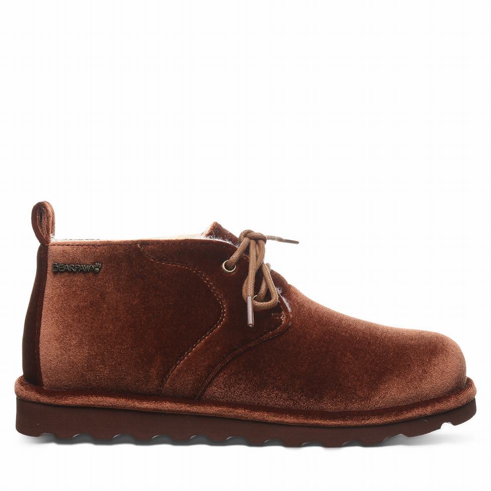 Bearpaw Skye Women Chukka Boots Brown | EDW8191SB