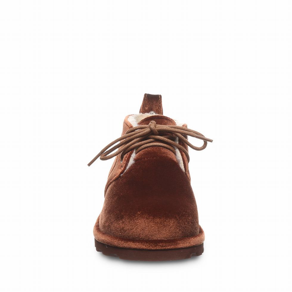 Bearpaw Skye Women Chukka Boots Brown | EDW8191SB