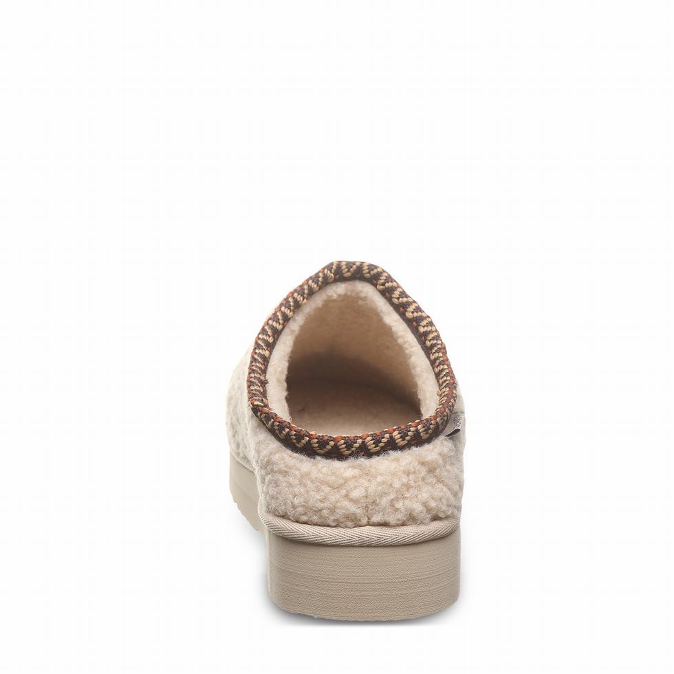 Bearpaw Snuggle Martis Women Slippers Beige | UGZ2265UQ