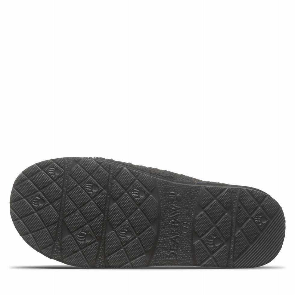 Bearpaw Snuggle Martis Women Slippers Black | CVU5798TZ