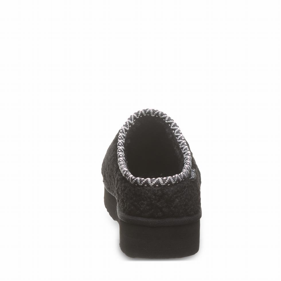 Bearpaw Snuggle Martis Women Slippers Black | CVU5798TZ