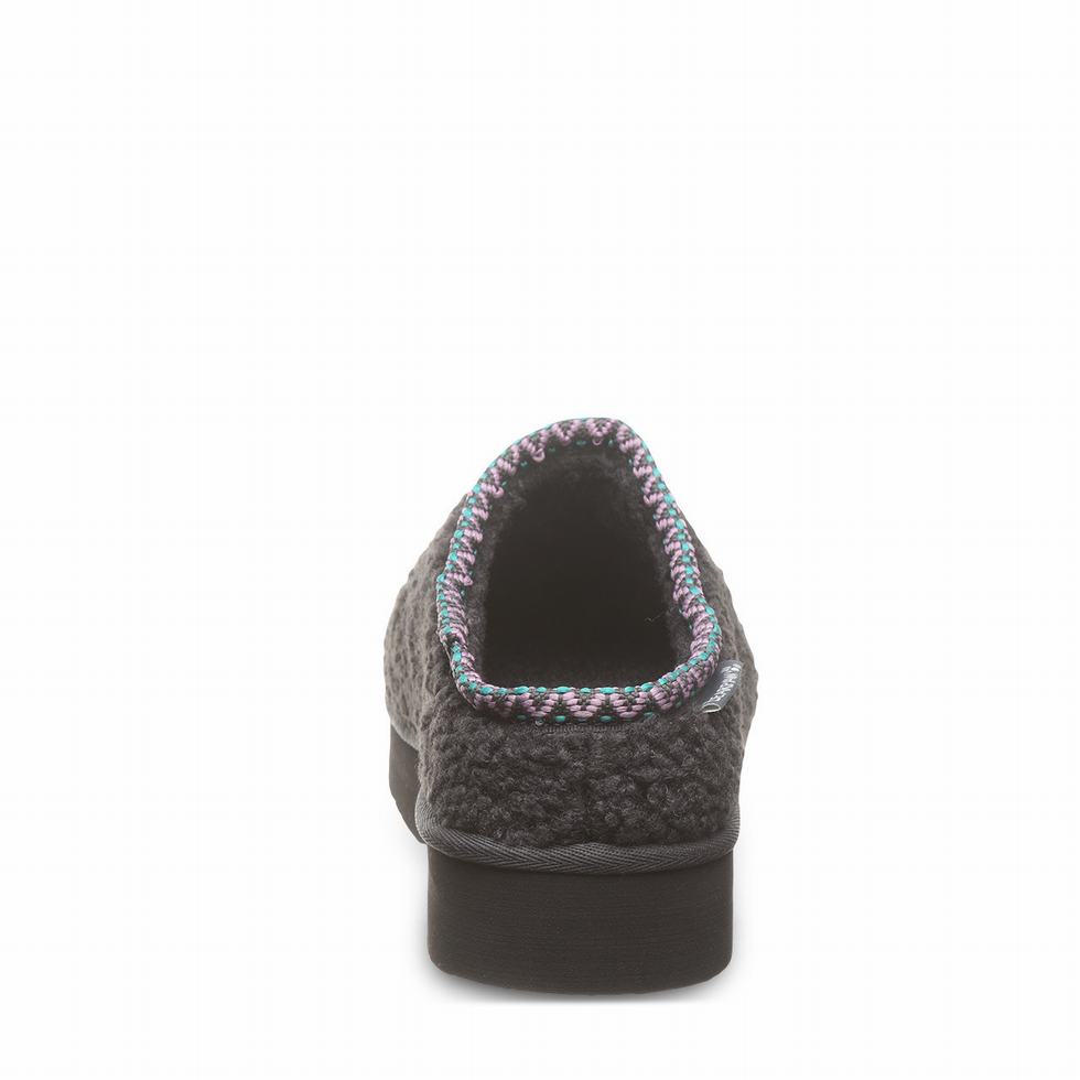 Bearpaw Snuggle Martis Women Slippers Black | SWN57100TQ