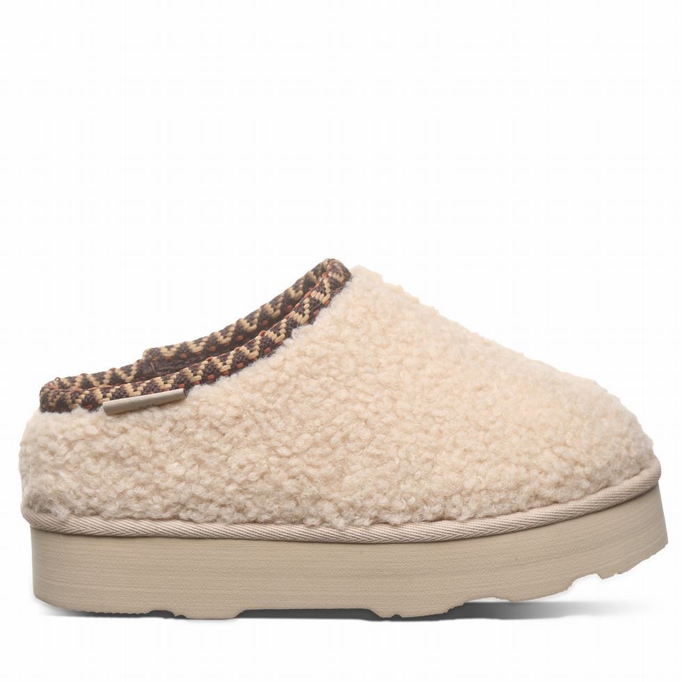 Bearpaw Snuggle Martis Youth Kids' Slippers Beige | XDE4091ML