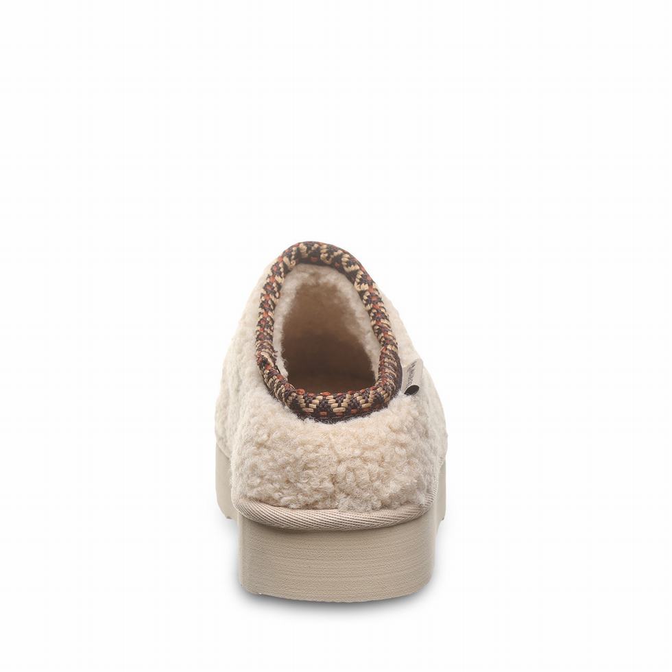 Bearpaw Snuggle Martis Youth Kids' Slippers Beige | XDE4091ML