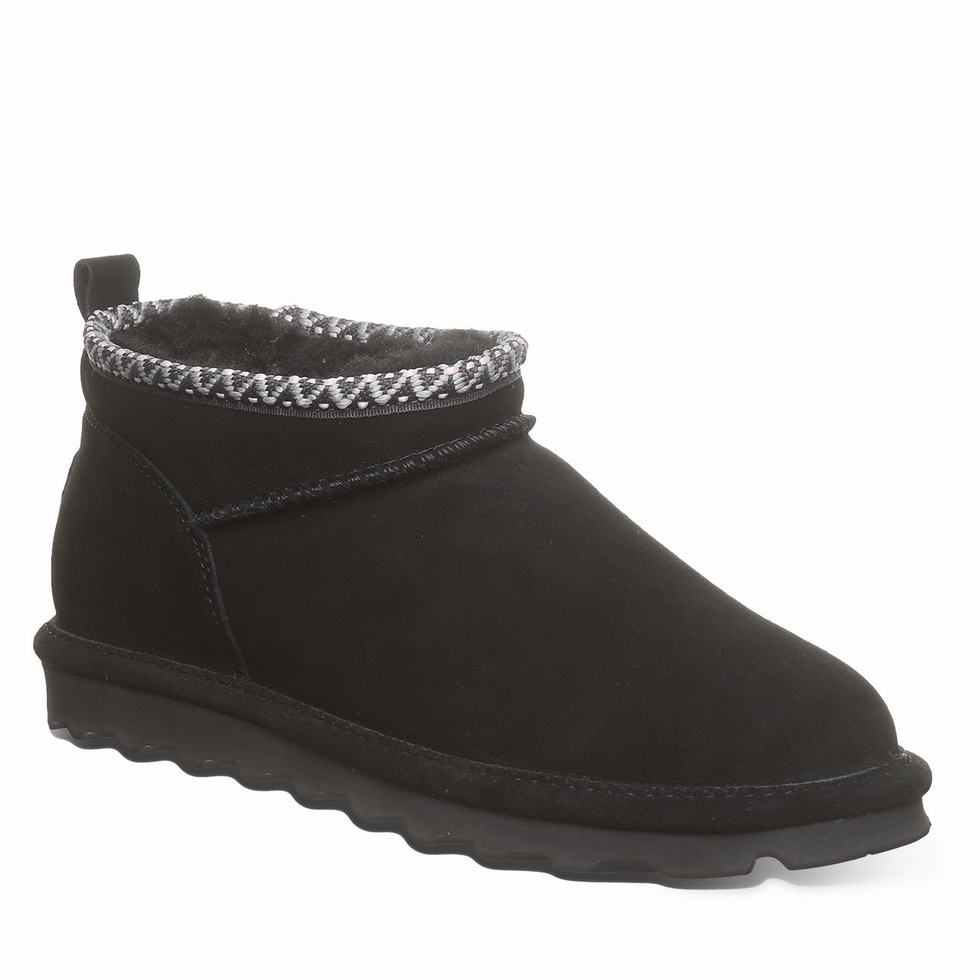 Bearpaw Super Shorty Deco Women Boots Black | VUY4820ZR