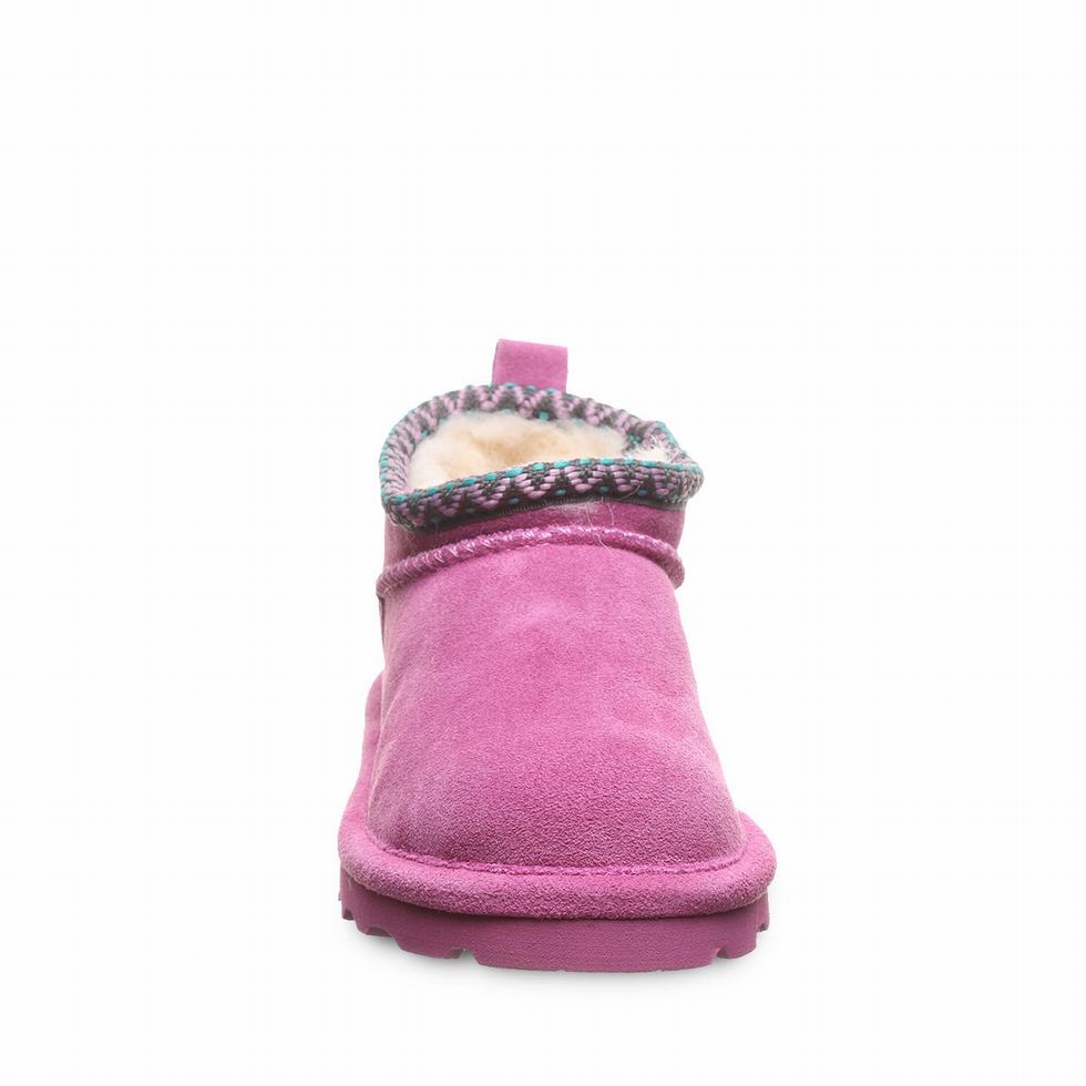 Bearpaw Super Shorty Deco Youth Kids' Boots Purple | GVU6086AD