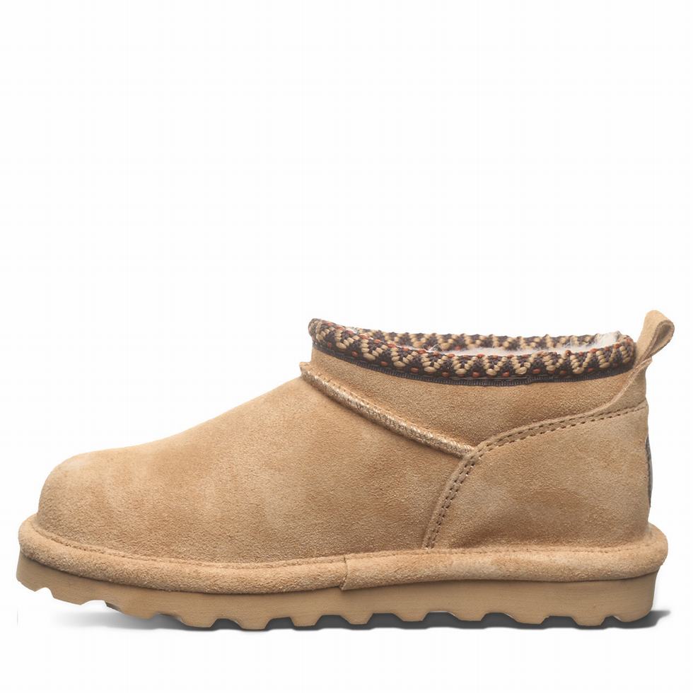 Bearpaw Super Shorty Deco Youth Kids' Boots Brown | WWK4151NQ