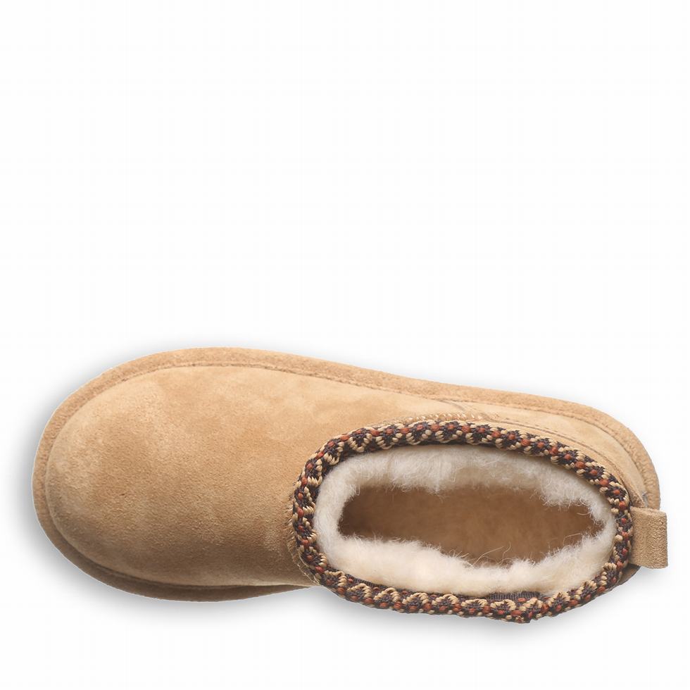 Bearpaw Super Shorty Deco Youth Kids' Boots Brown | WWK4151NQ