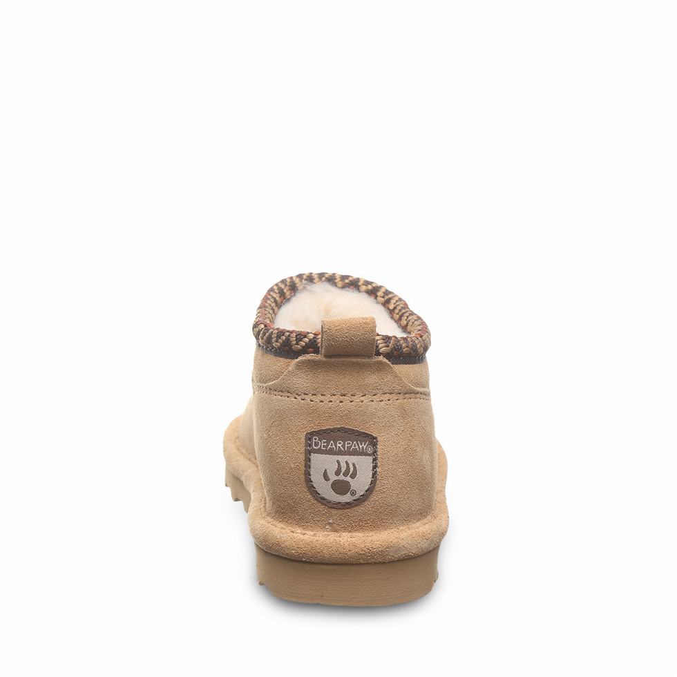 Bearpaw Super Shorty Deco Youth Kids' Boots Brown | WWK4151NQ